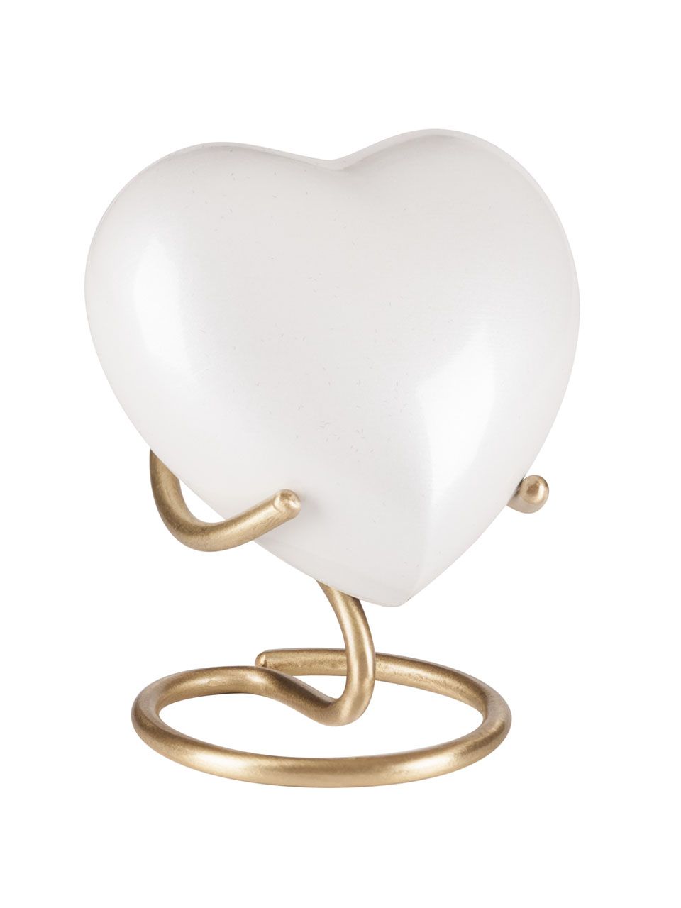 White Keepsake Heart
$50.00