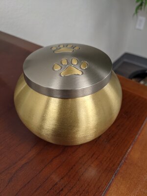 Paw Print Urn